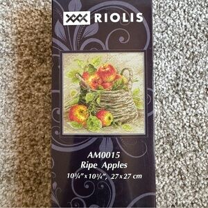 RIOLIS Ripe Apples Diamond Mosaic Embroidery Kit Diamond Painting Kit